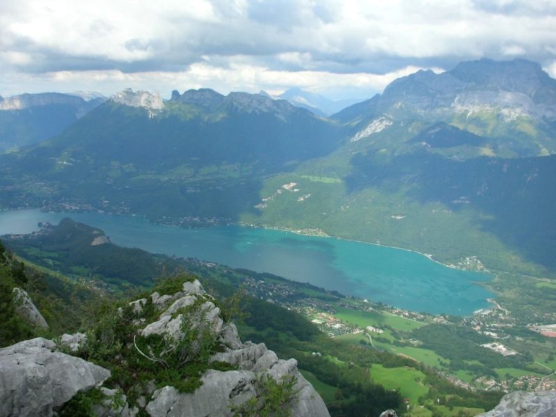 Lac d'Annecy vu du sommet