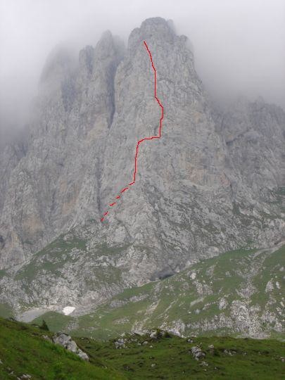 Pizzo Presolana Pilier S, Via Fratelli Longo