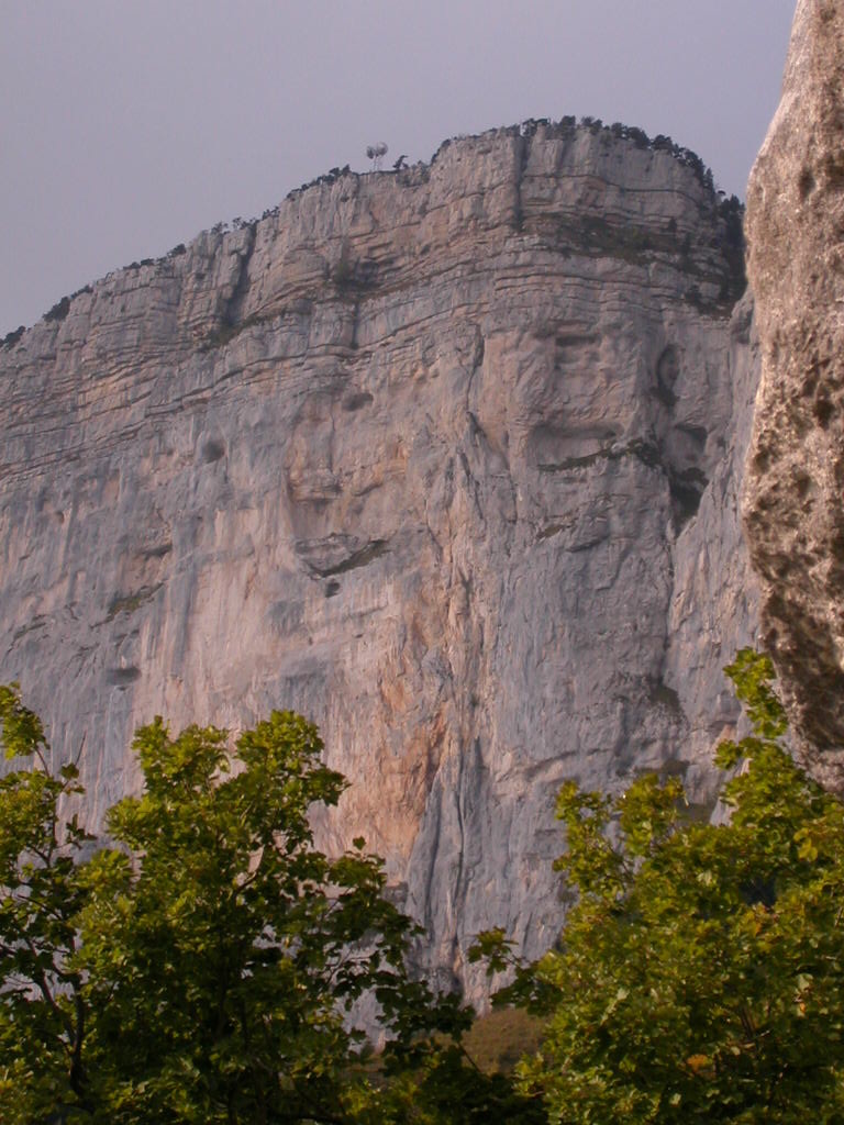Photo montrant la voie du Char à Banc