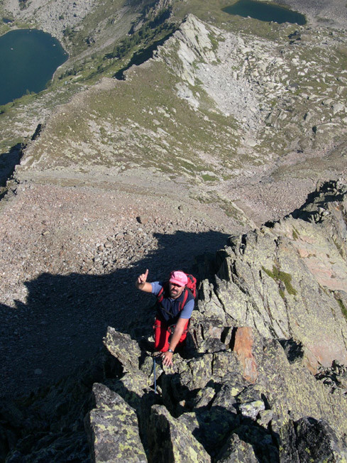 Mont Nery 3075 m. - In arrampicata sulla cresta Nord