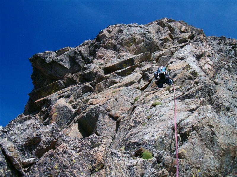 Gelas, Arete Sud