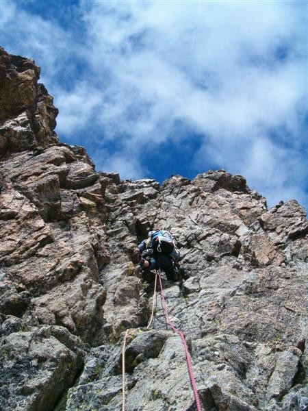 Gelas, Arete Sud