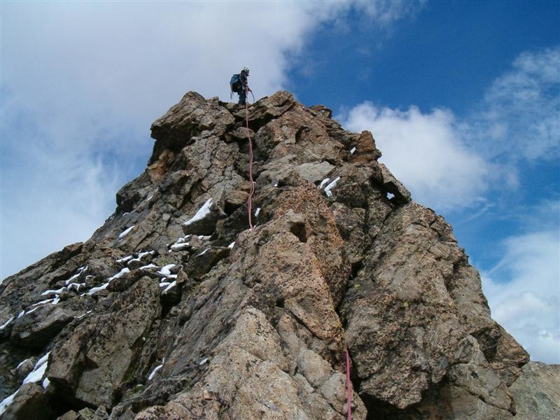 Gelas, Arete Sud