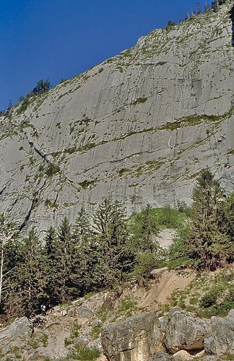 vue generale de la dalle de la Rosière
