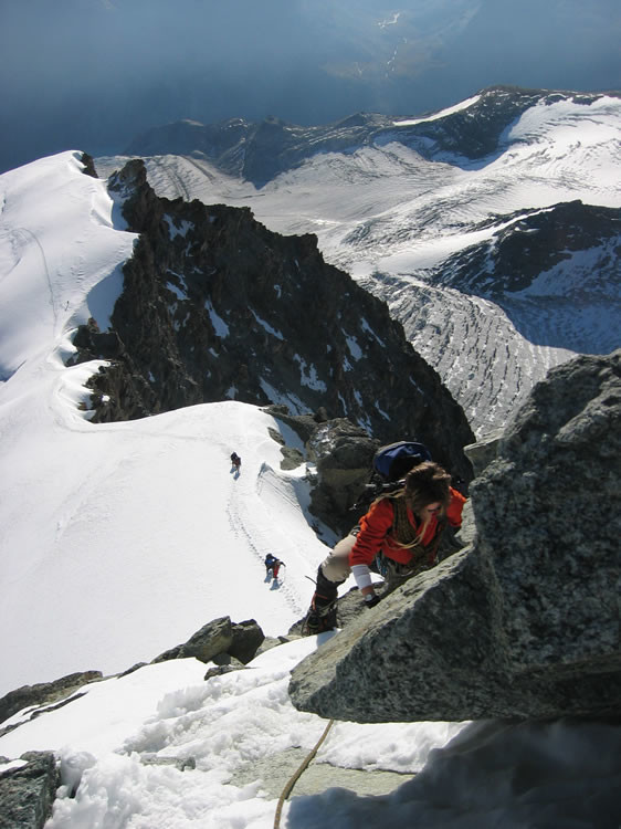 Allalinhorn - Hohlaubgrat