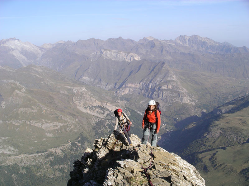Nord-Ouest du Patit Astazou, Valérie et Didier