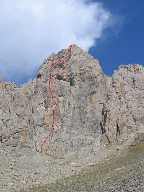 Topo de la Voie de la grand-mère