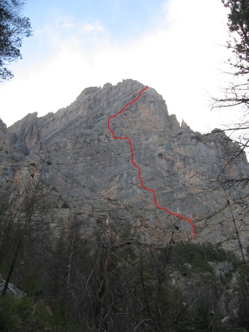 Topo de la voie des Elfes