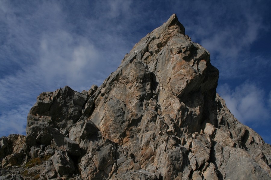Le second ressaut (traversée aiguille de la Vanoise)