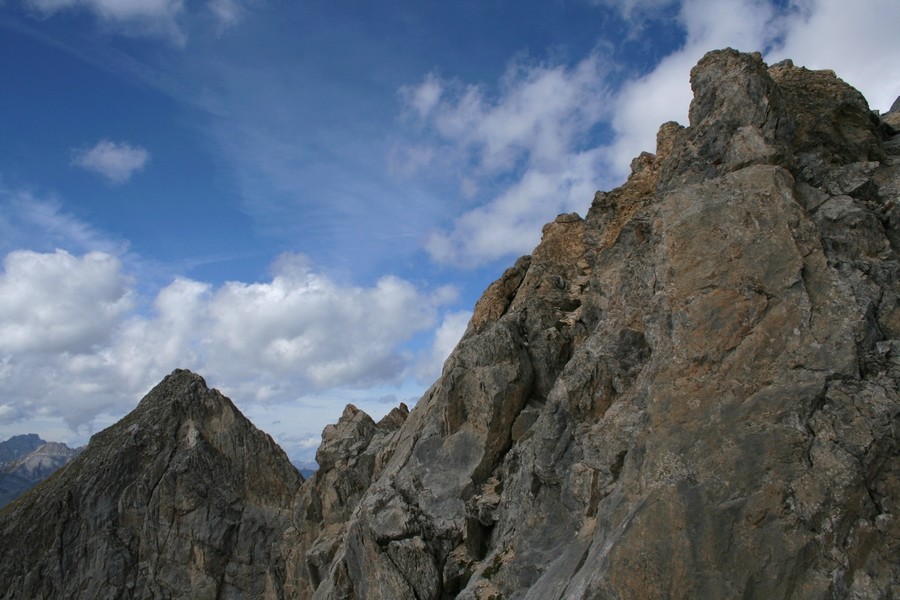 La partie finale (arête E aig Vanoise)