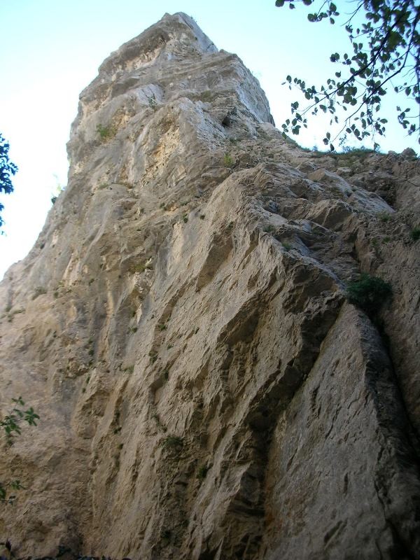 Le début de la voie