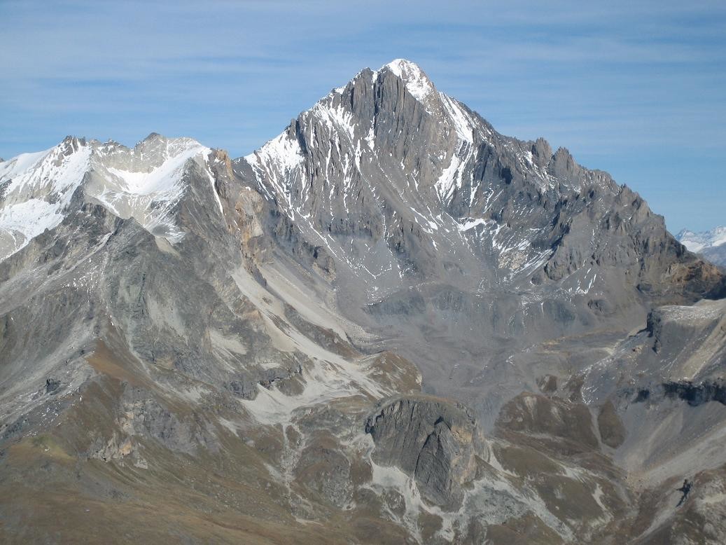 la Dent Parrachée en automne