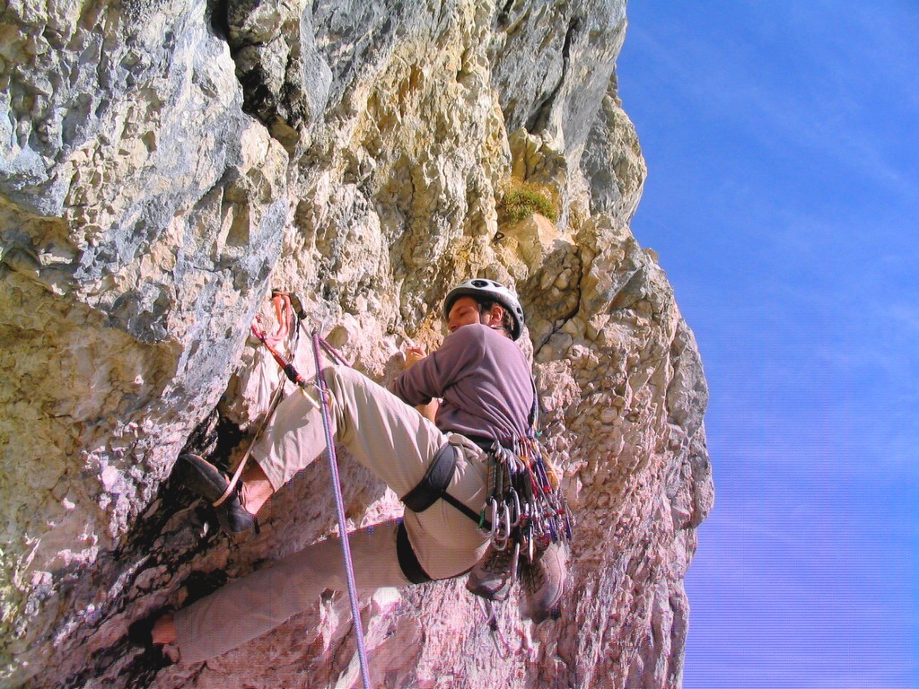 Franck se bat dans le 7a