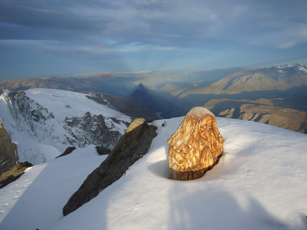 Bivouac - Grand Pic de la Meije - petit matin - vu Ouest