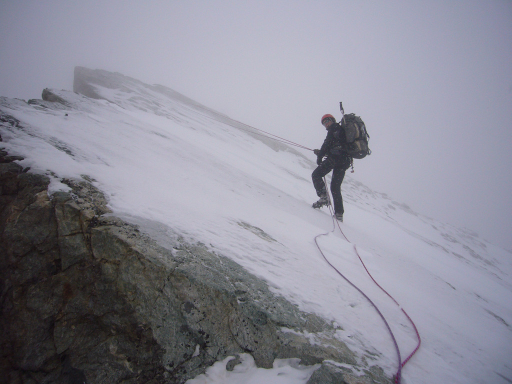 Les arêtes de la Meije - Fred - descente 4ème dent