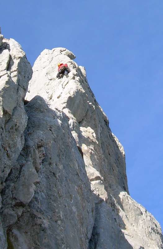 Rocher du Midi, voie de la Grotte