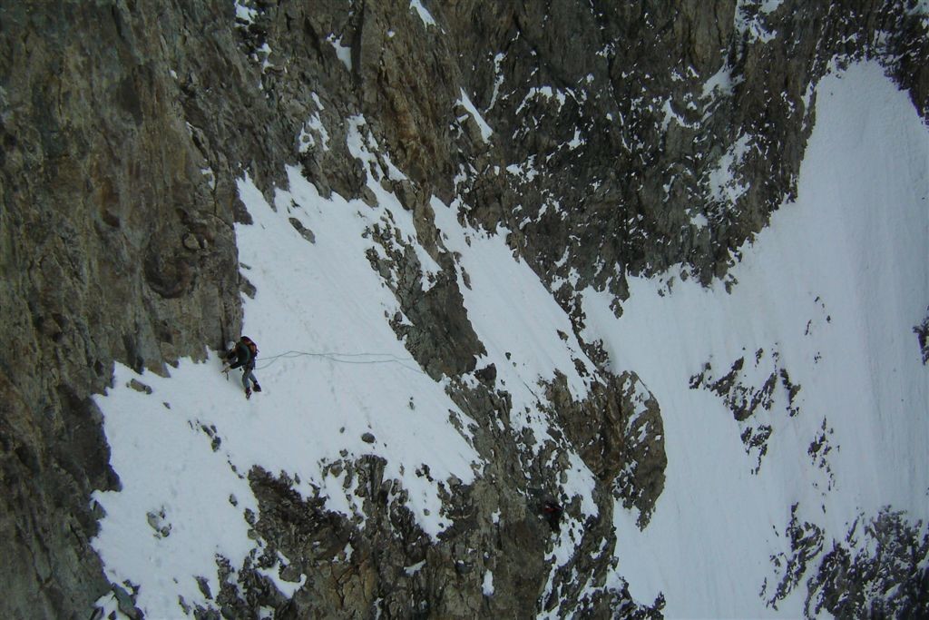 mayer dibona : le dernier névé avant la longueur clé