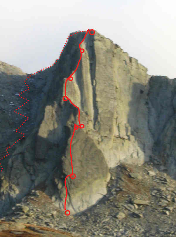 "Café au lit" Pointe des Piagnes Alpes Grées-Charbonnel