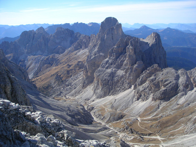 Valle Vajolet dal Catinaccio d'Antermoia