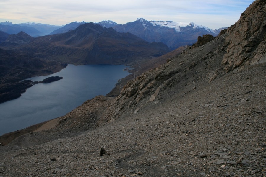 Lamet : descente vers le Mont Cenis