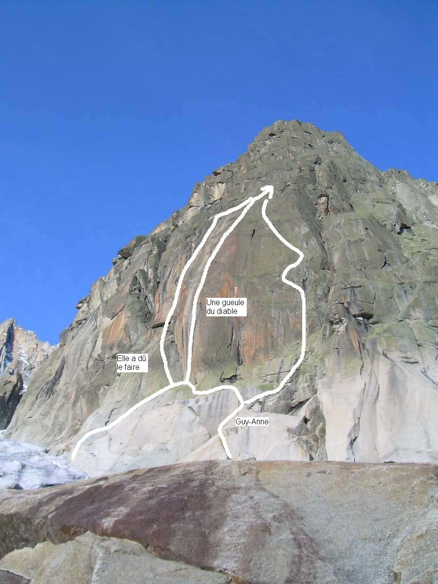 Pointe des Nantillons, secteur Little Yosemite