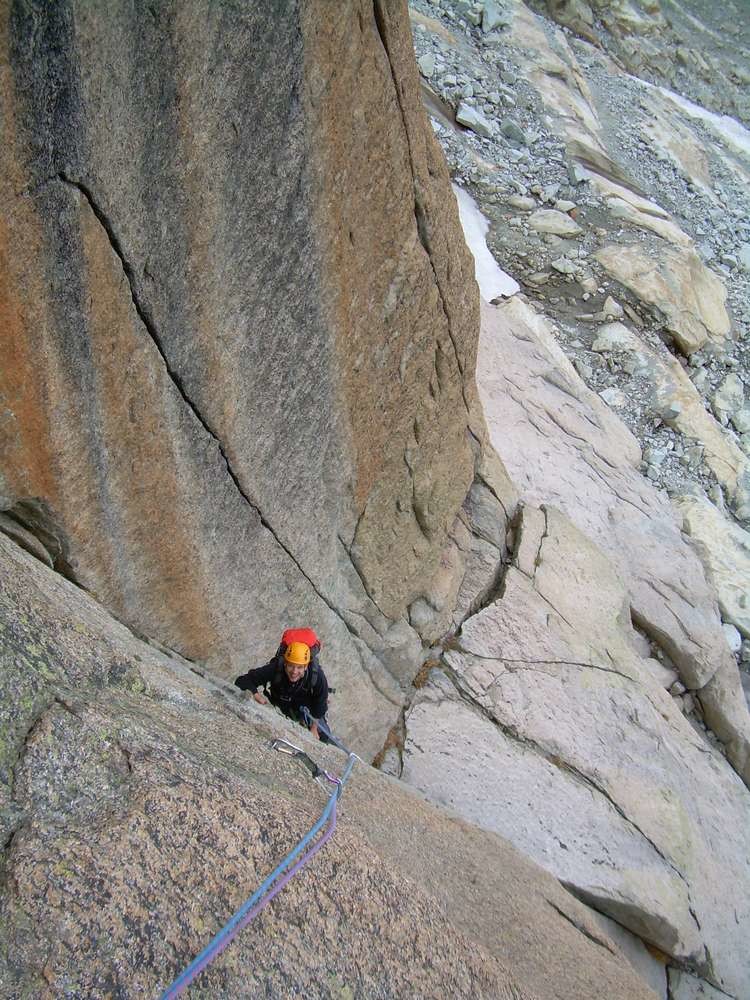 Pointe des Nantillons, "Elle a dû le faire"