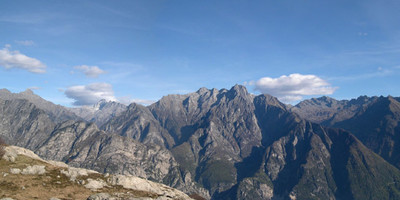 Dalla Cima delle Dune : il grande panorama verso Est Dalla Cima delle Dune : il grande panorama verso Est