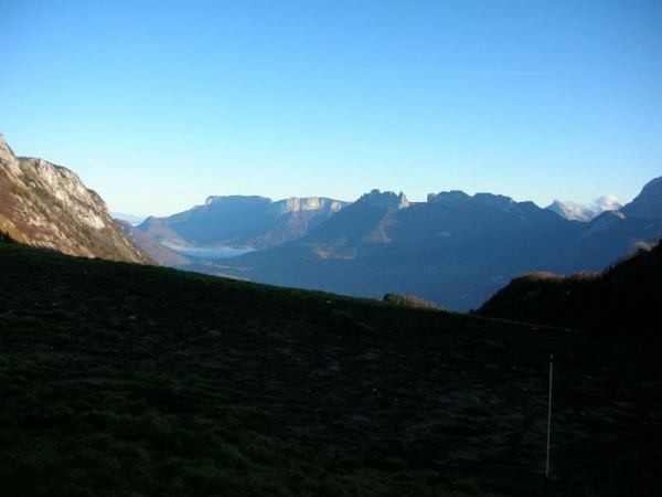La magnifique vu pendant l'approche