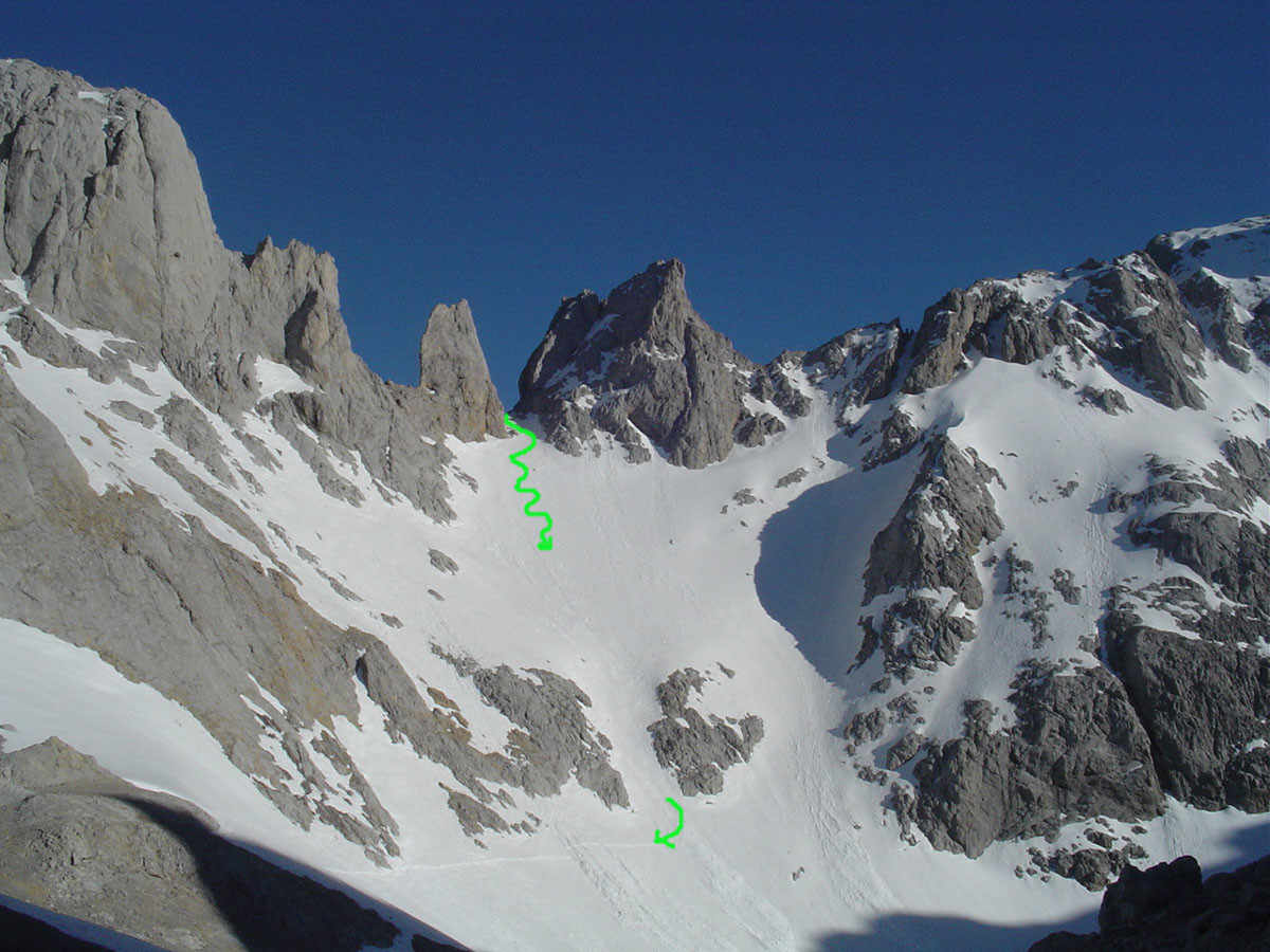 bajada de collada Bonita