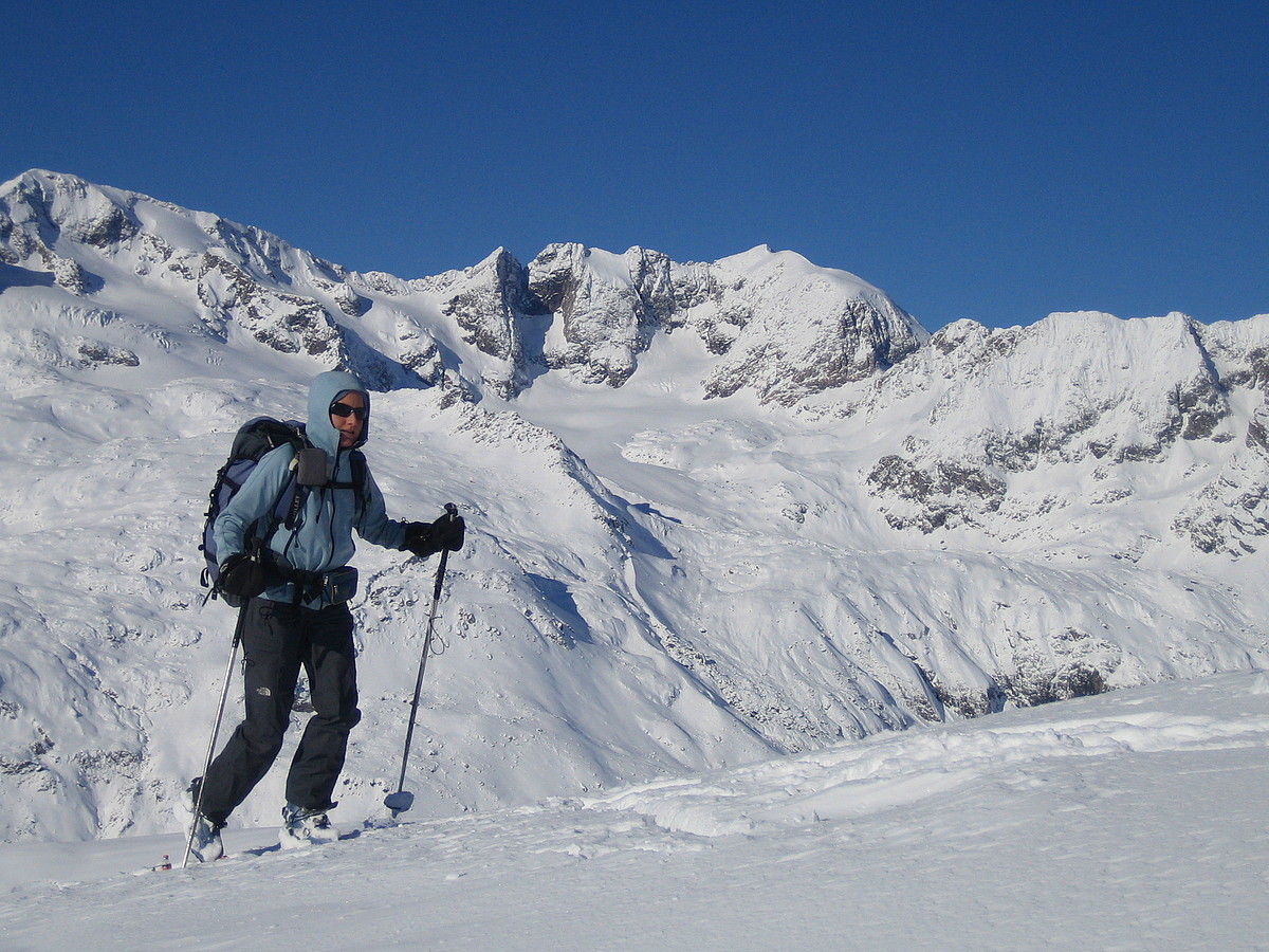 En montant sur la Côte Pissette