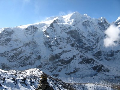 Mera Peak depuis les hauteurs de Khare
