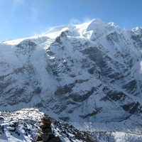 Mera Peak depuis les hauteurs de Khare