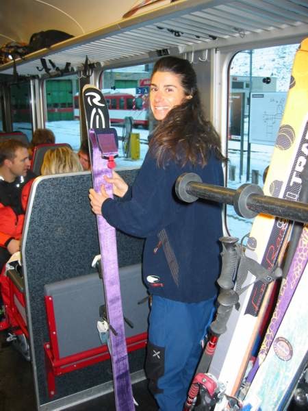 La gita al Badus inizia sul treno