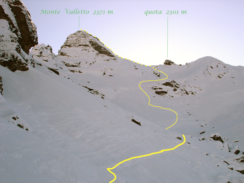 Monte Valletto 2371 m