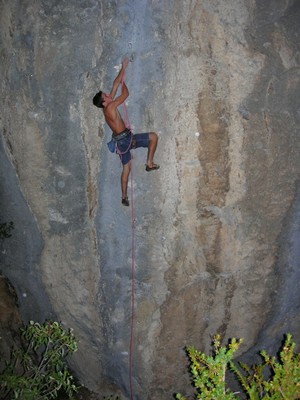 Jeremy dans "comme un cadavre malmené" 7c+