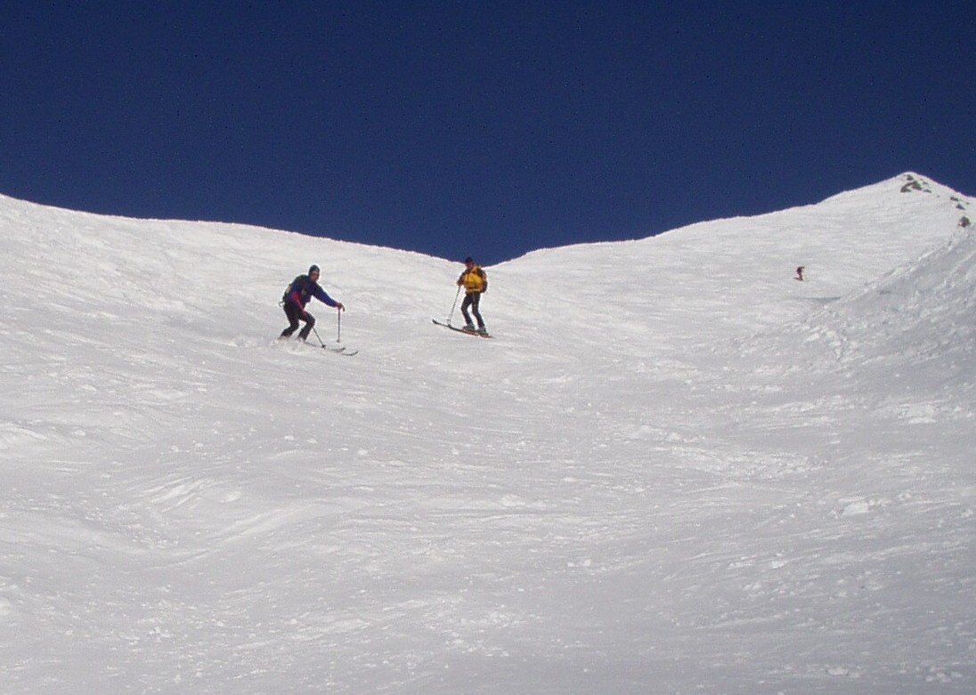 Scendendo dal Poncione di Val Piana