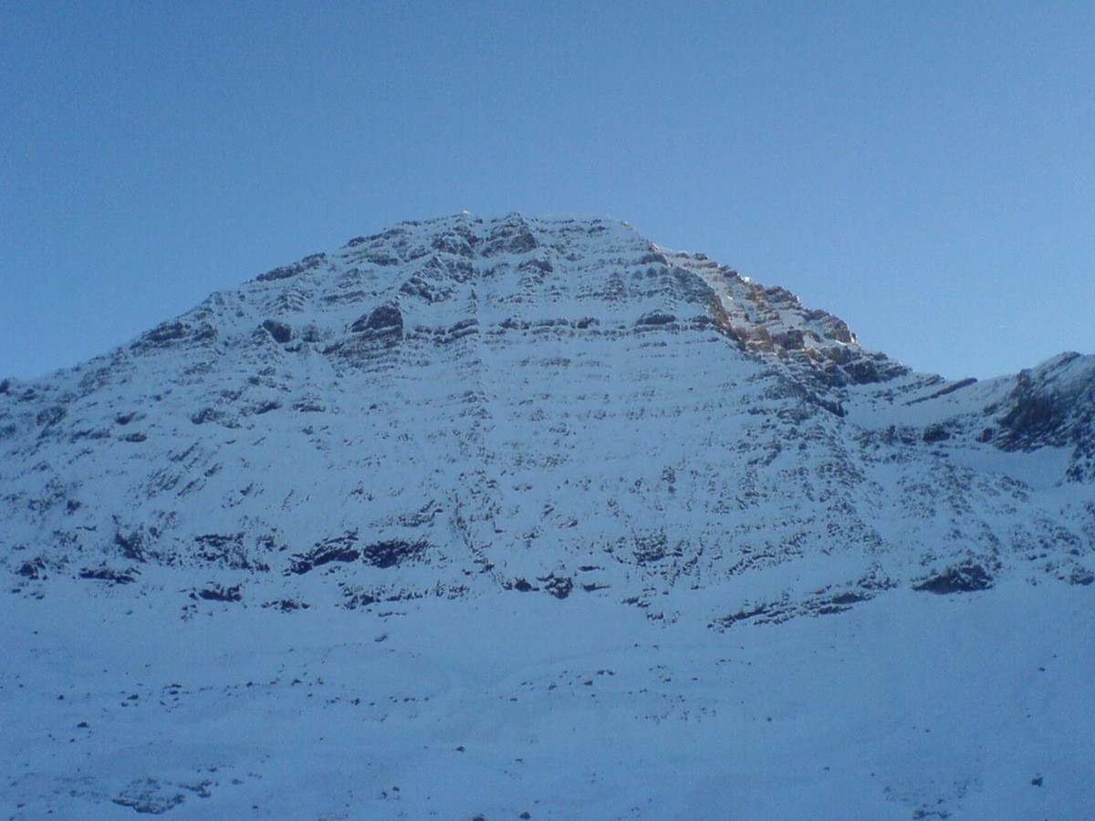 face nord du Taillon au retour