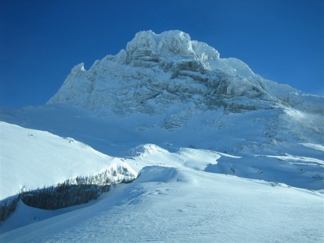 pointe percée et bien plâtrée