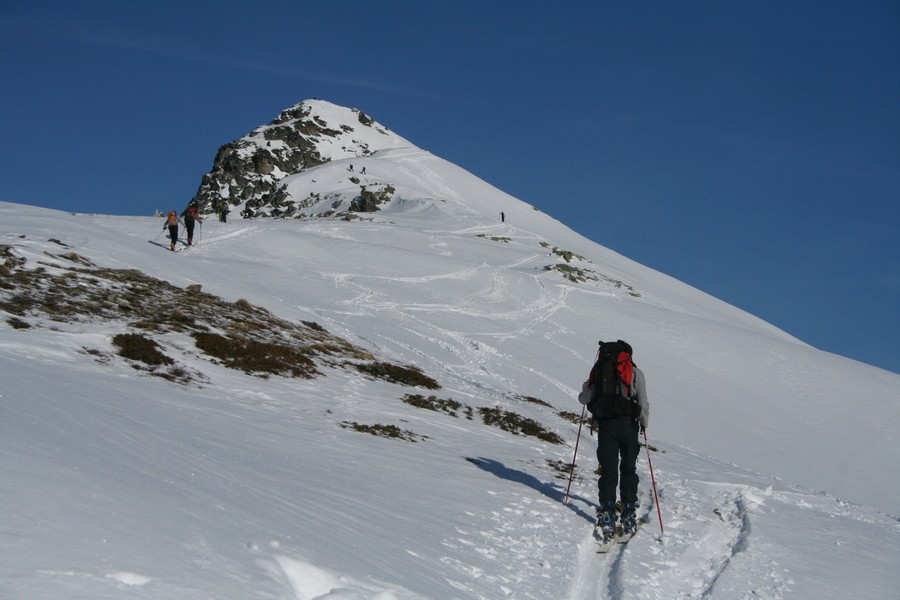 Grand Chatelet- montée finale à l'antécime