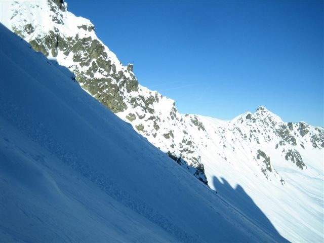 col de la fenêtre sous la cicle