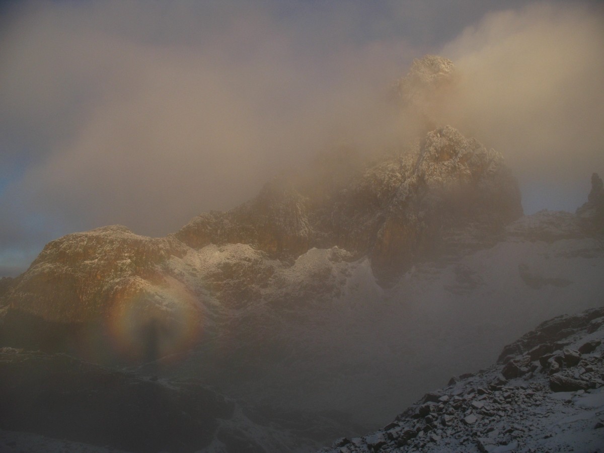 Espectre sur le Mt.Kenya