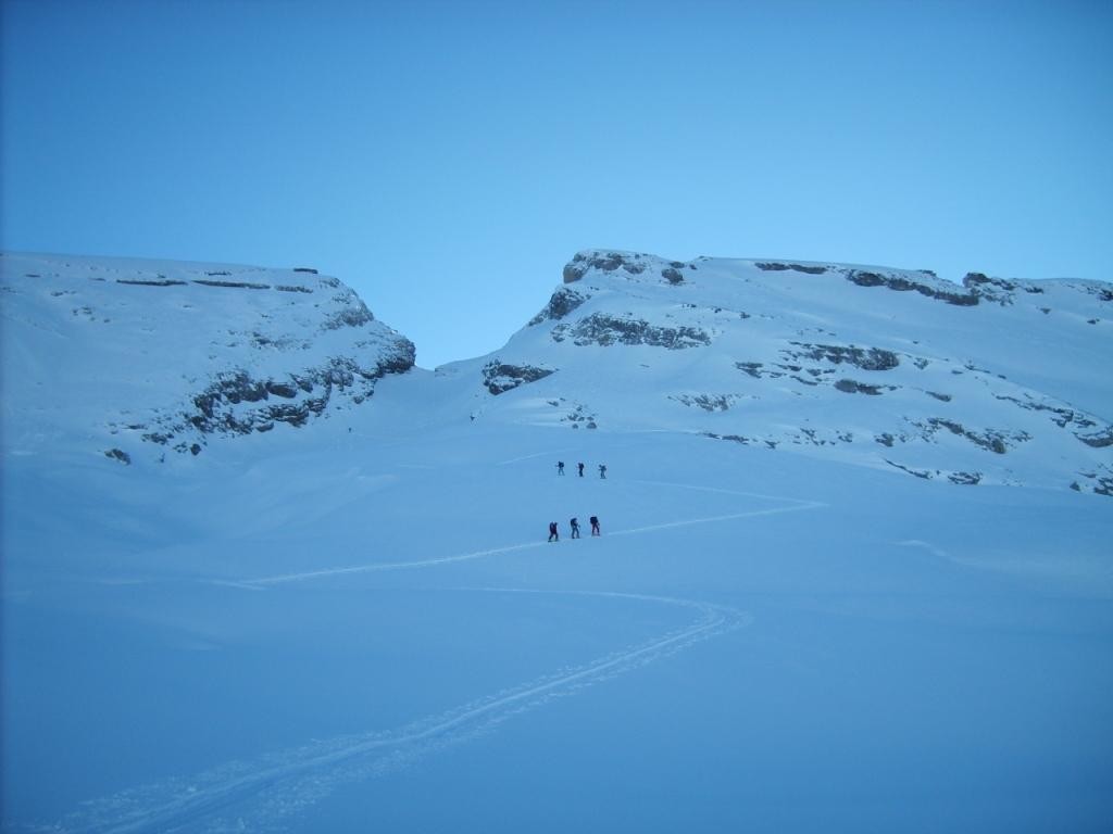 PTE. D'ANTERNE - MONTEE A LA BRECHE
