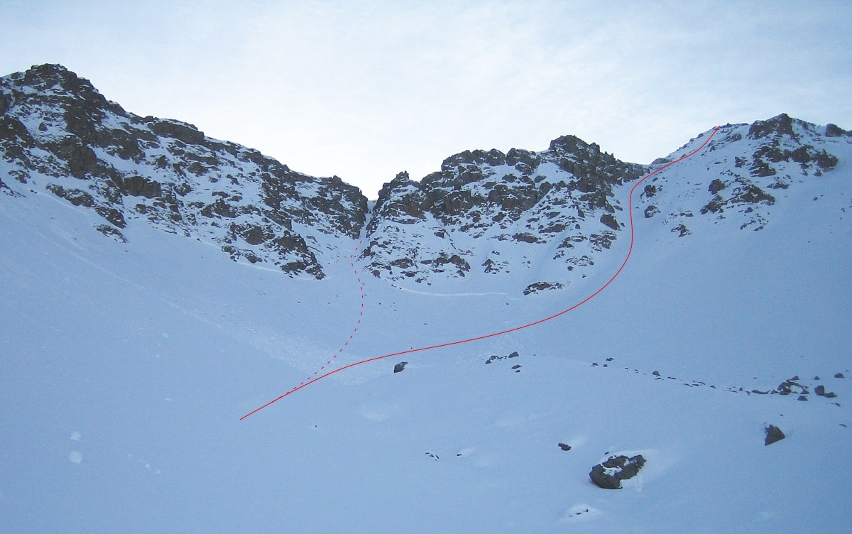 Couloir N du Merbelay
