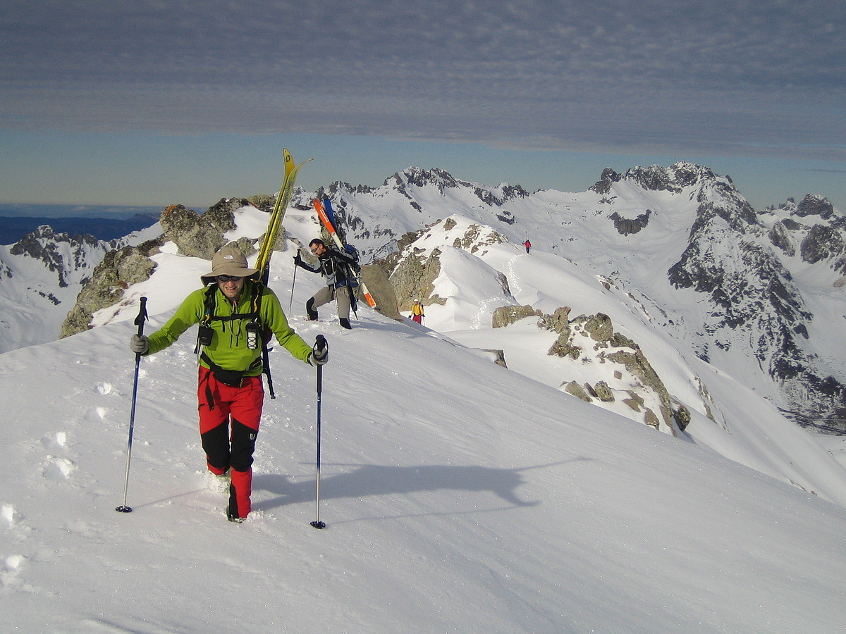 Sur la crête du Merbelay