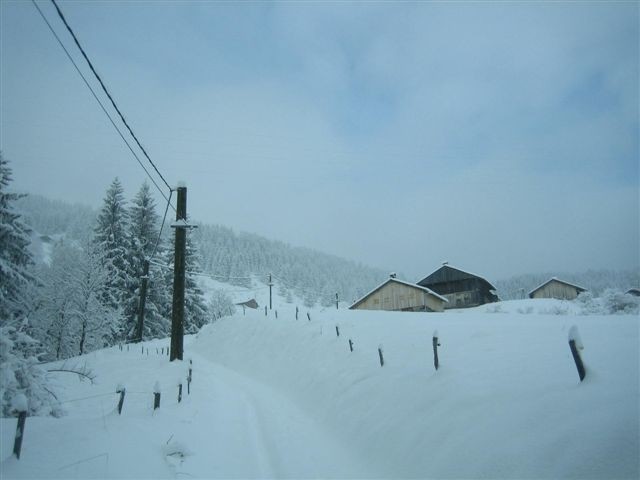 Sous le Fouyet, en montant à l'Ecuelle