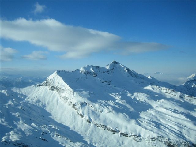 Les Hauts Forts depuis le sommet de Vorlaz