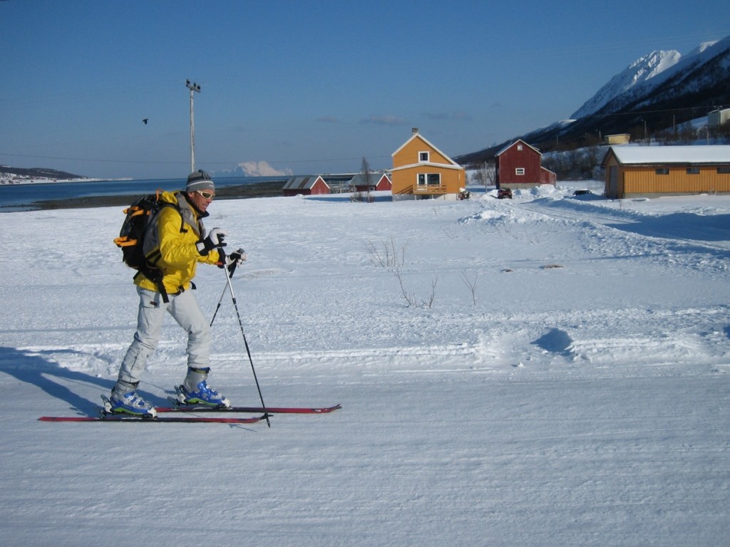 Storgalten, Start in Sandneset