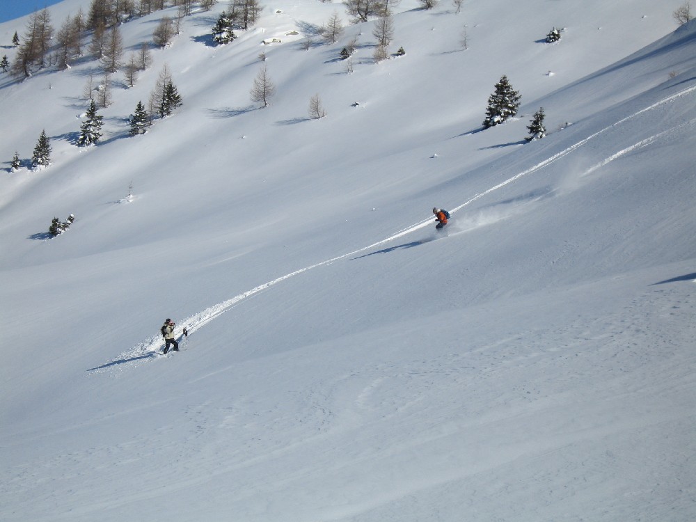 Ottimi pendii con neve da sogno