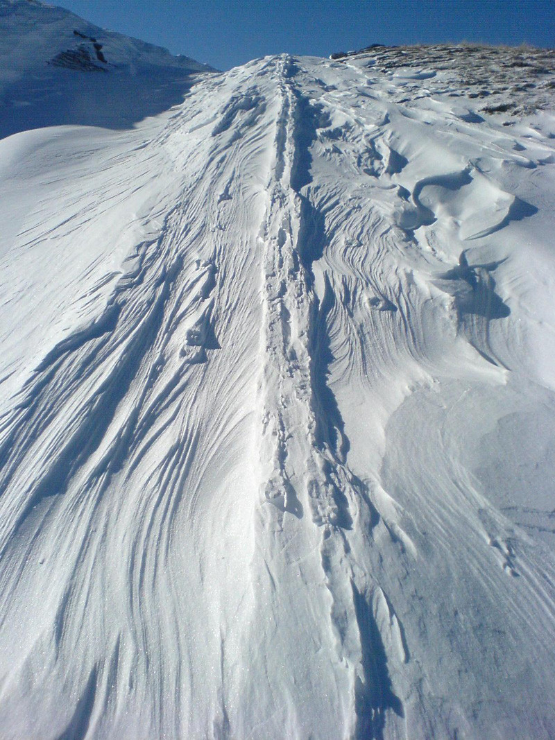 Arrivée au sommet - 2015 m
