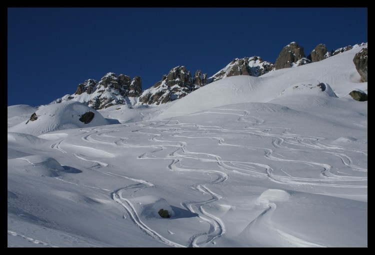 Col de la Charbonnière - montée vers le Col